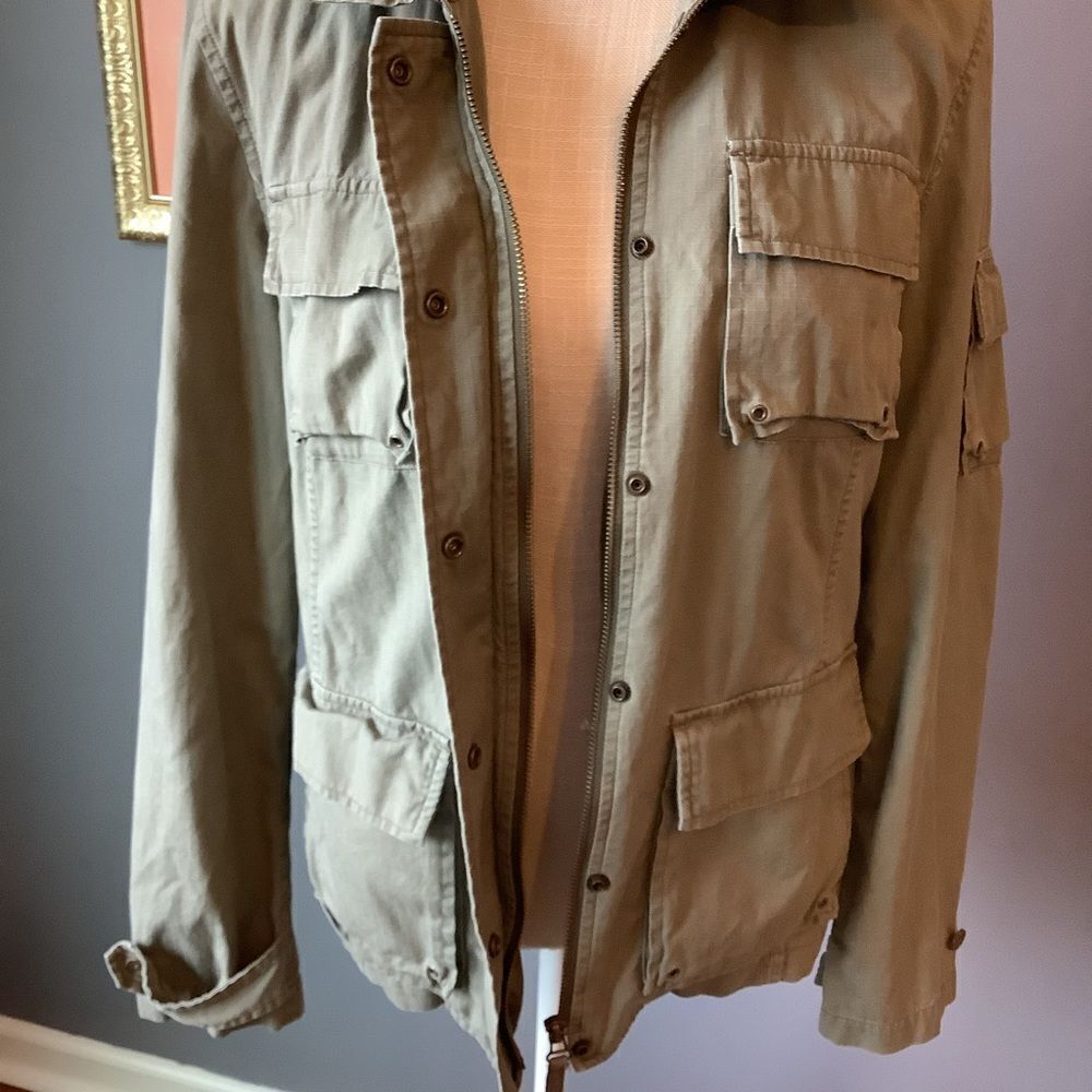 J.Crew Utility‎ Jacket 🤎😎 - Picture 2 of 9